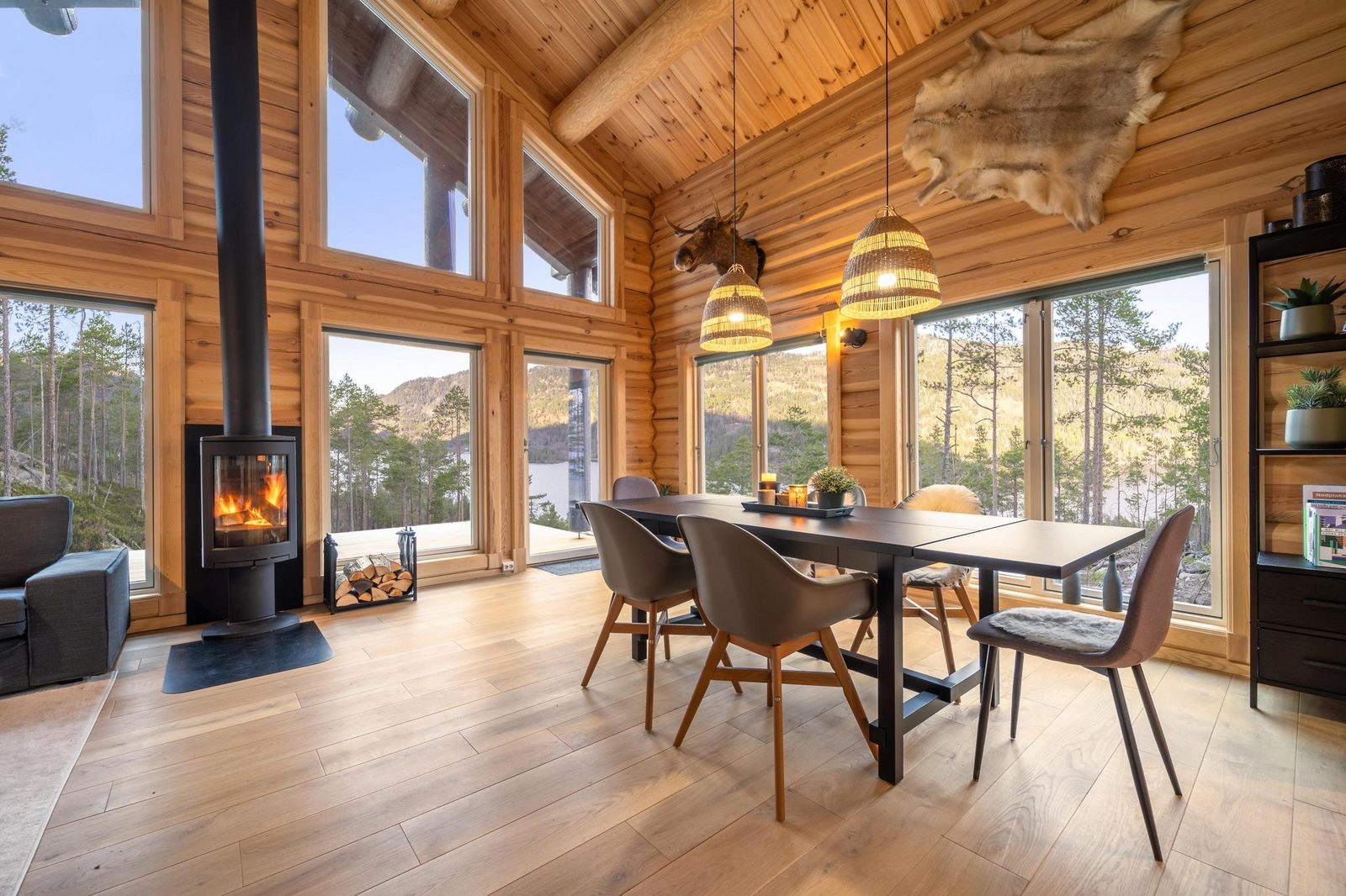 Moose Lodge | 6p | Mit Sauna & Blick aufs Wasser