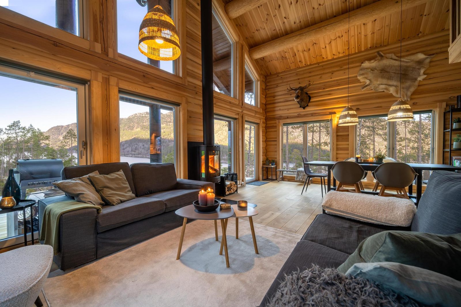 Moose Lodge | 6p | Mit Sauna & Blick aufs Wasser