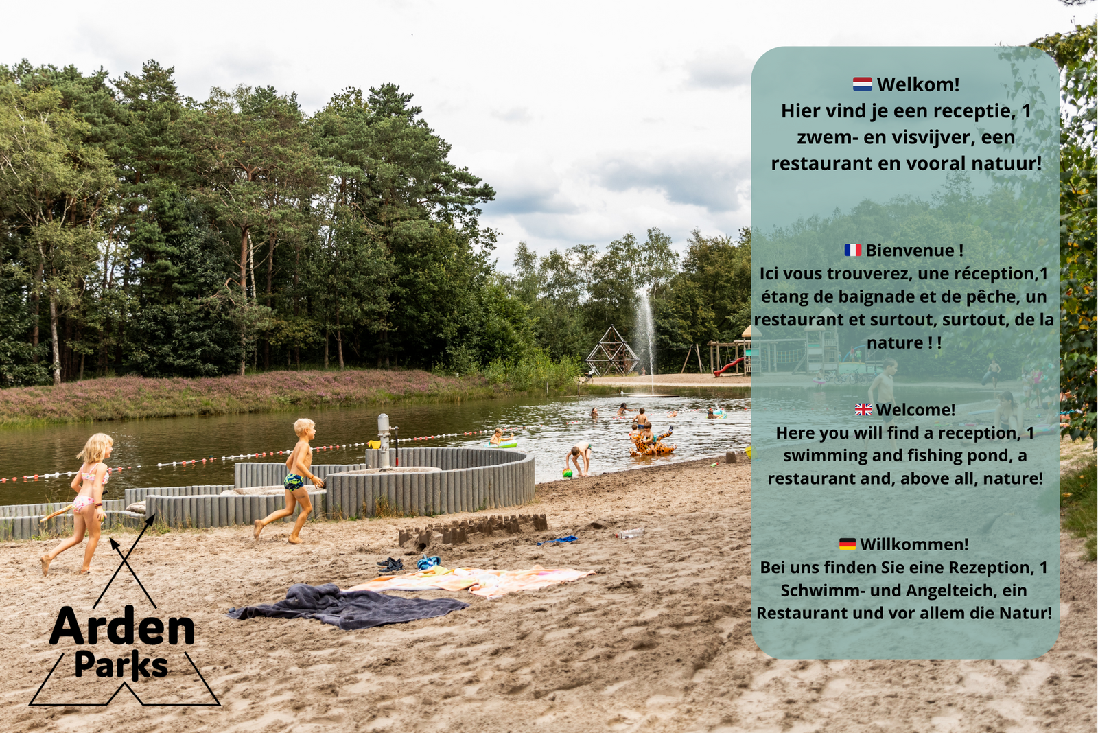 Kampeerplaats incl. 2 personen