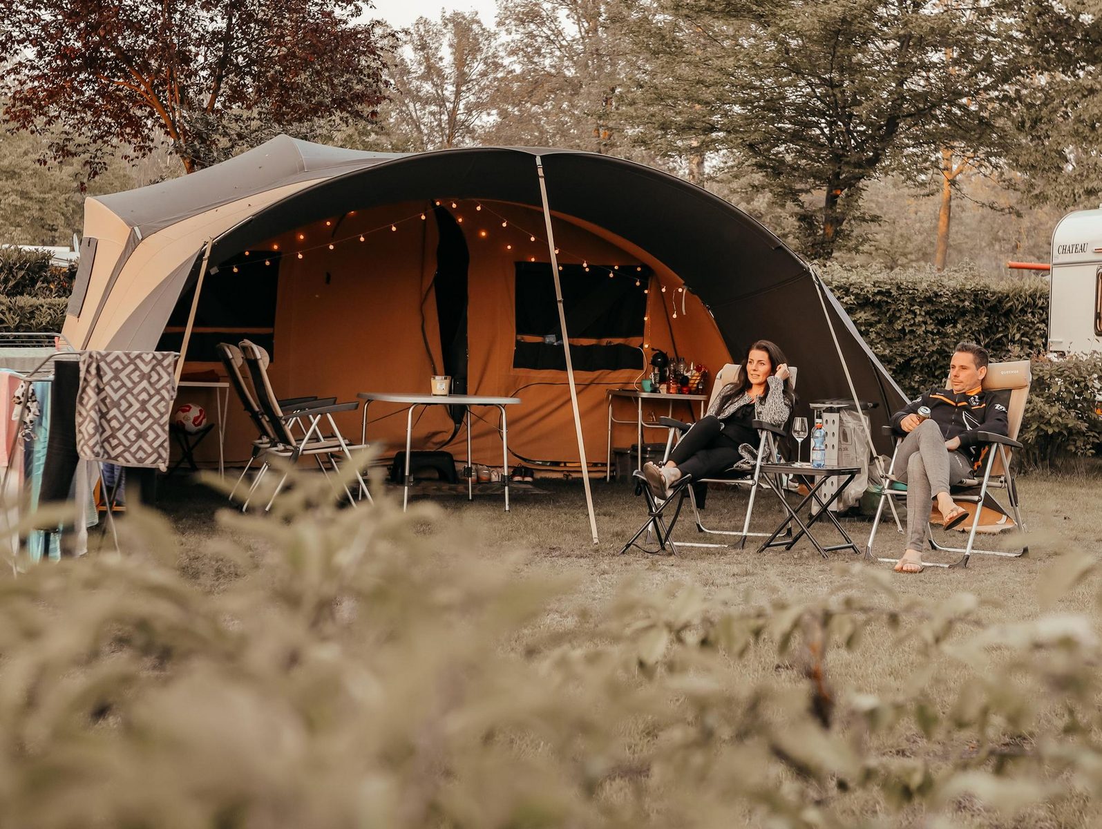 Comfort kampeerplaats