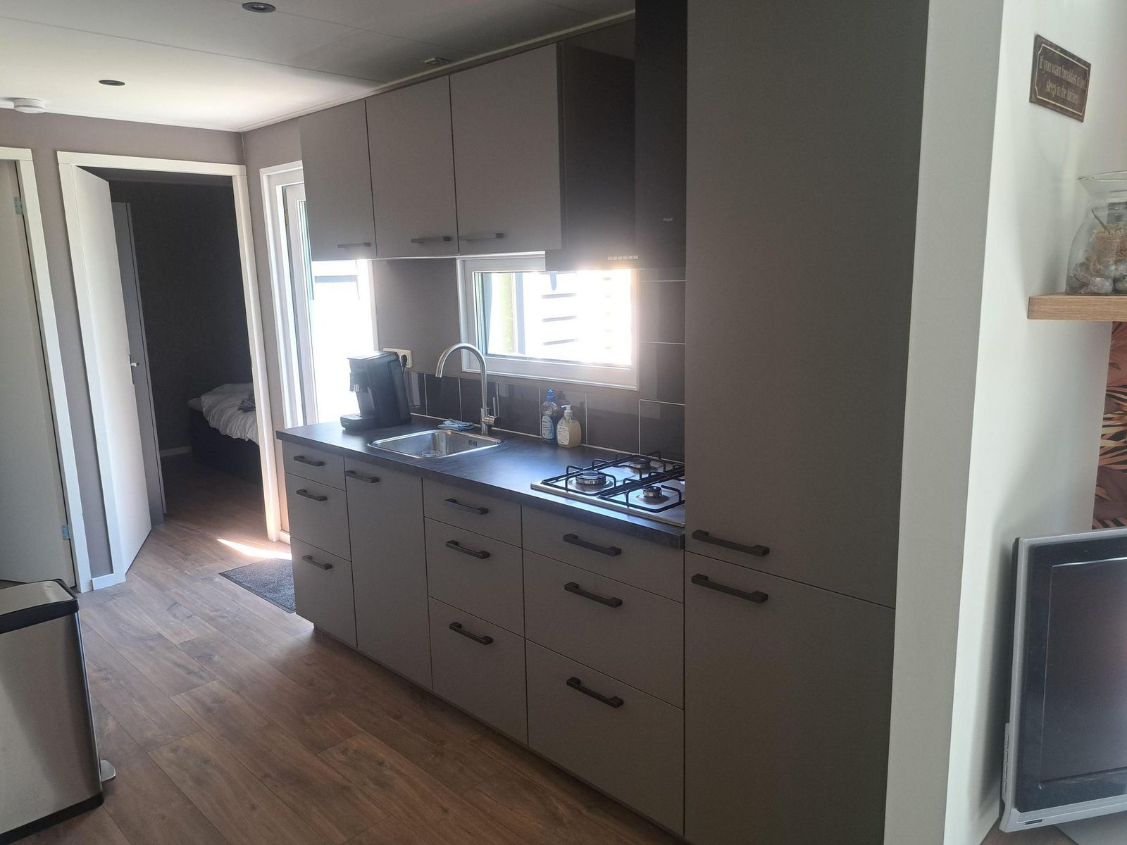 Chalet 45m2 H met airco | 4 - 6 persoons (Blokhut met stapelbed)