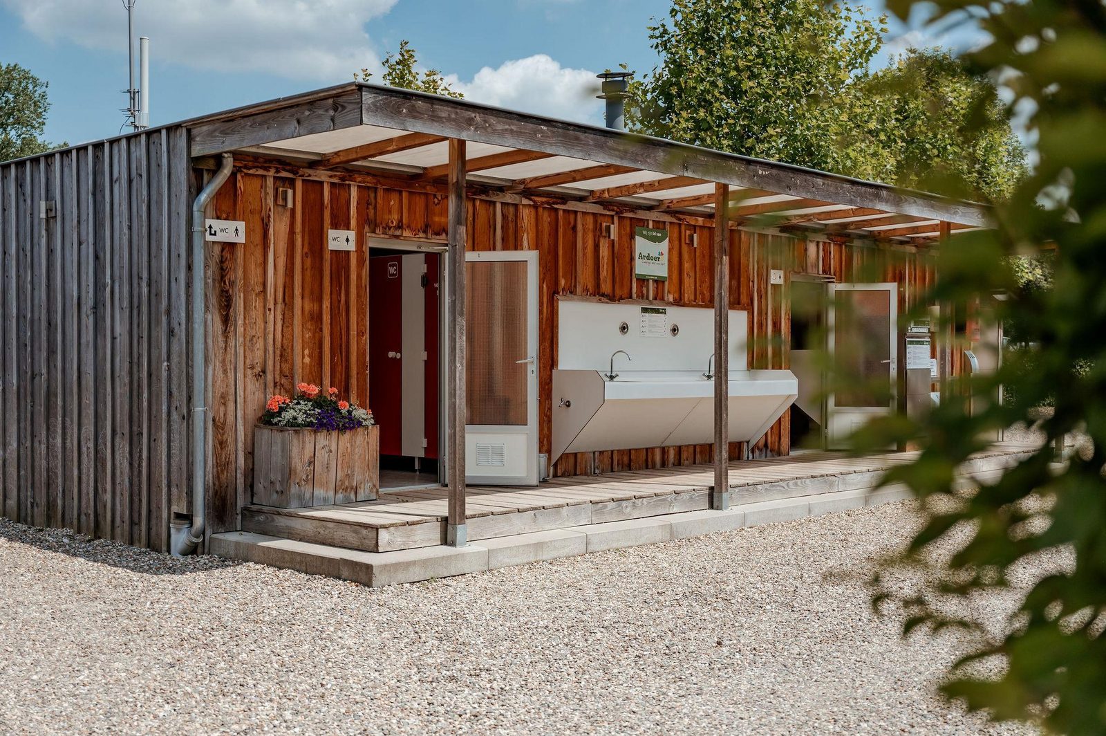 Motorhome pitch XL