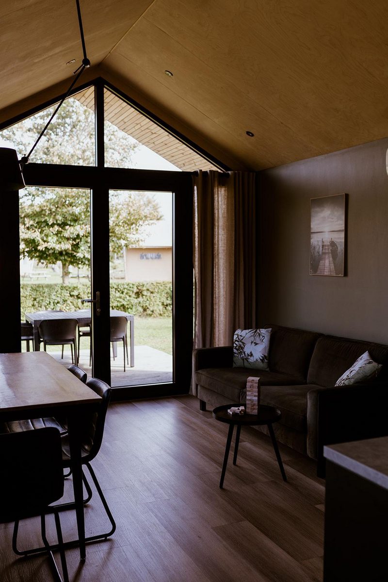 Groepsaccommodatie voor 16 personen (4 tiny blokhut houses)