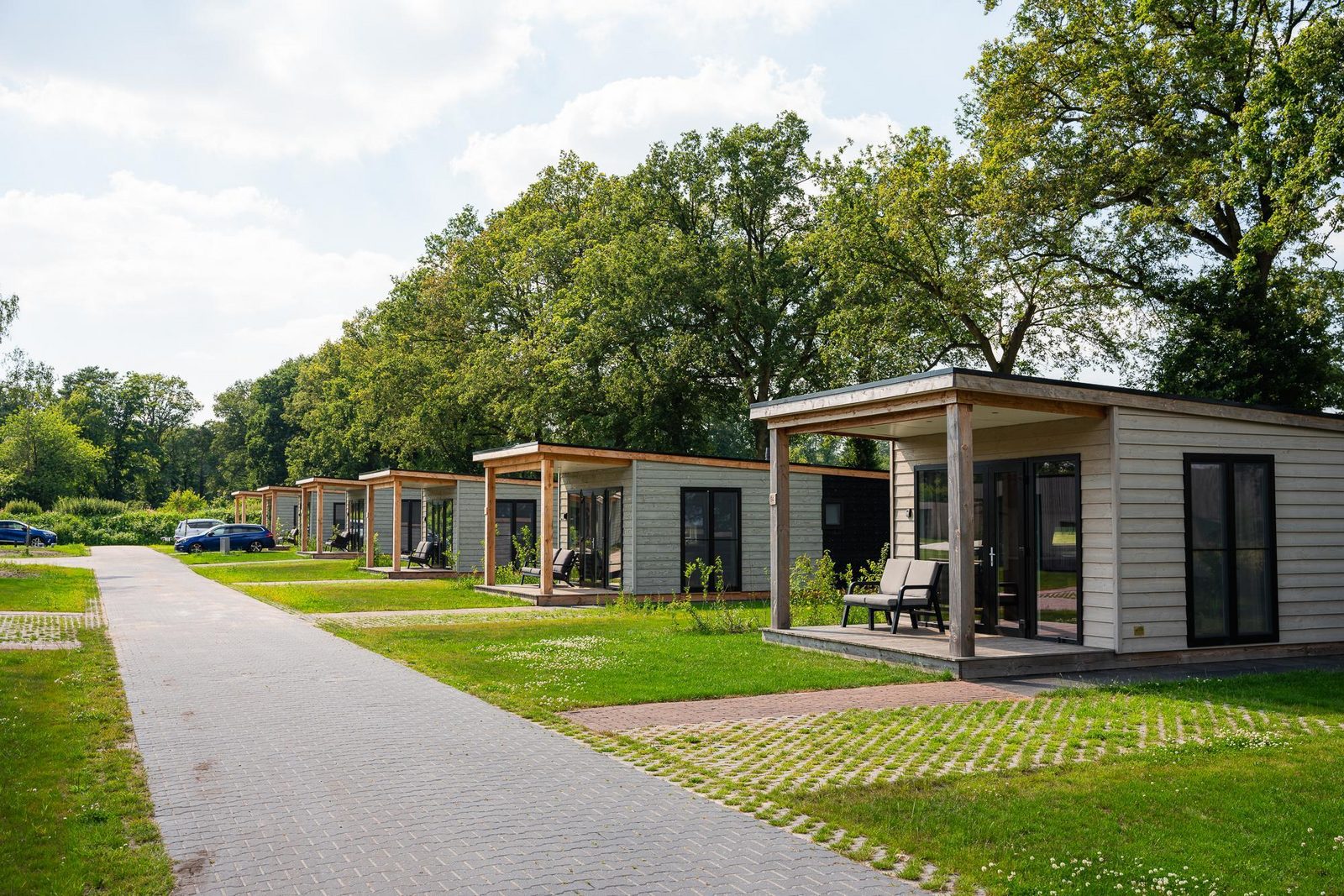 Panorama Wellnesslodge | jacuzzi, sauna en sunshower | 2 personen