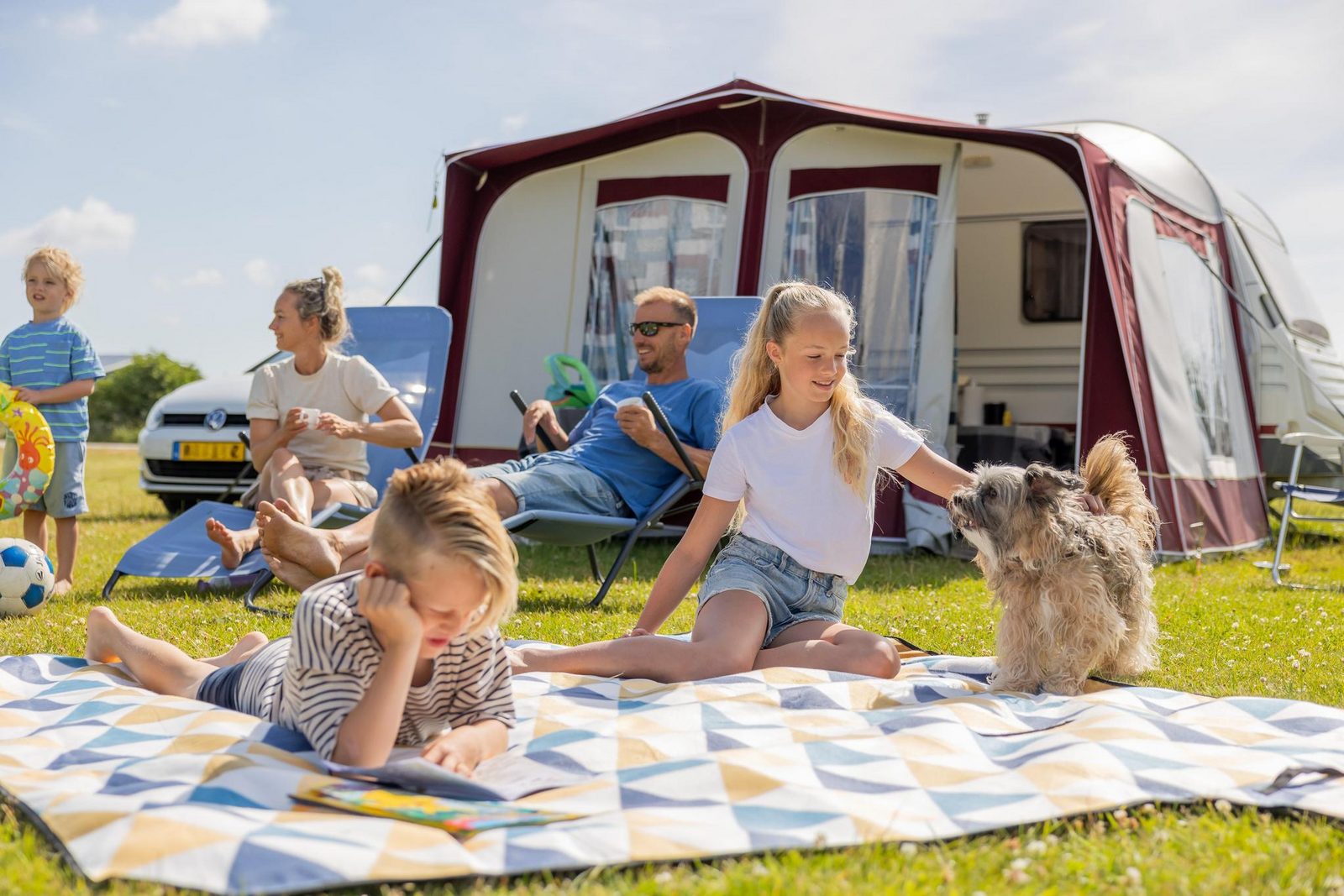 Kampeerplaats Premium (honden toegestaan)