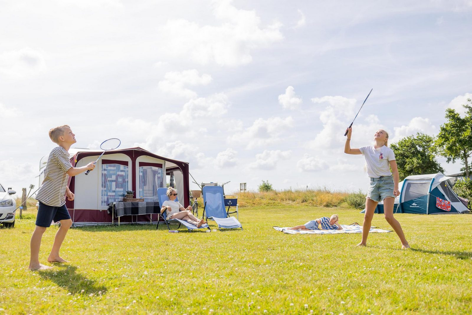 Kampeerplaats Premium (honden toegestaan)
