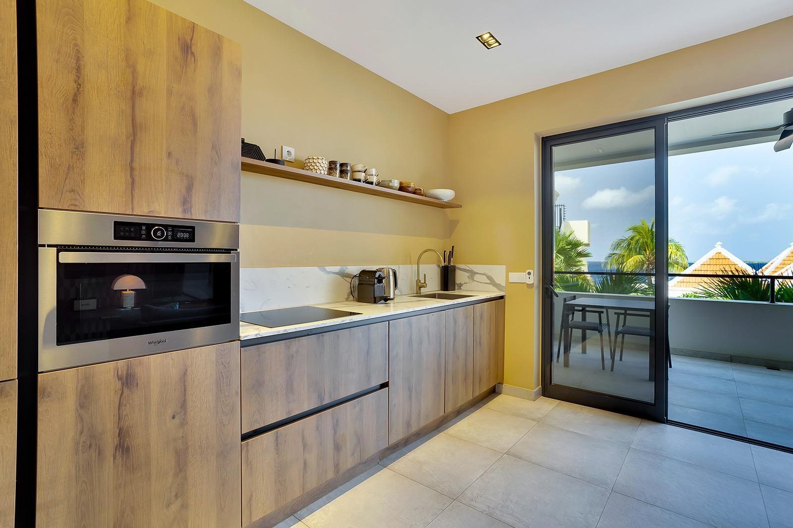 1-bedroom apartment with partial ocean views