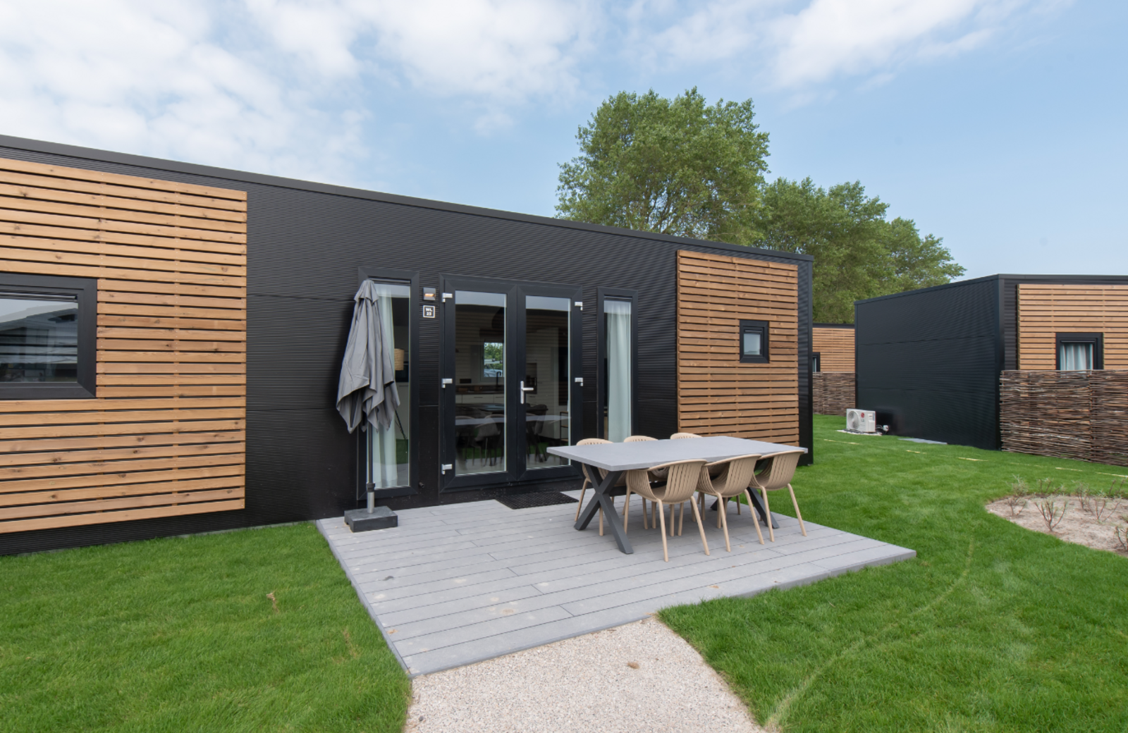 Wood Lodge | 6 personnes (44 m²) - Avec climatisation - Chiens admis