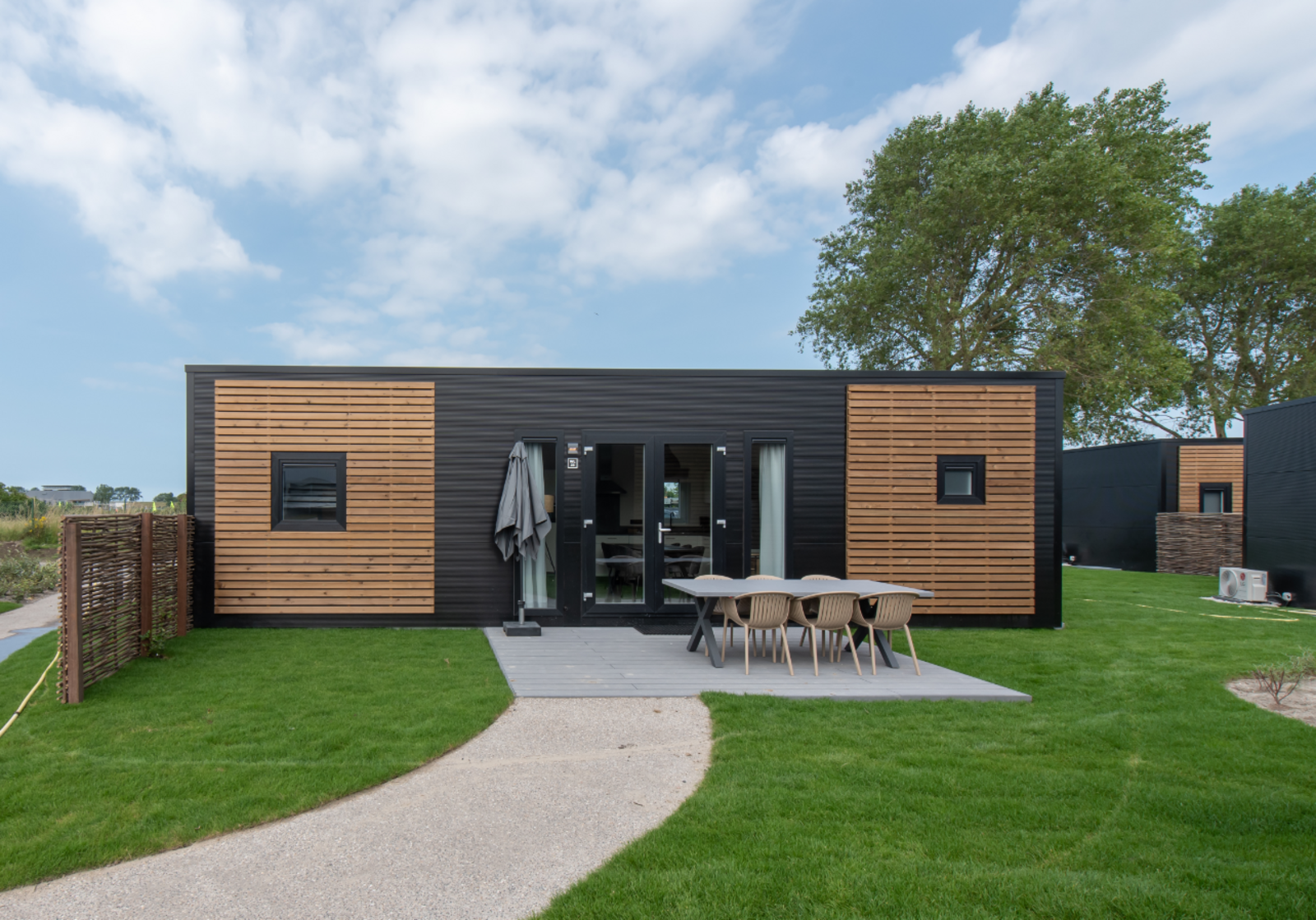 Wood Lodge | 6 personnes (44 m²) - Avec climatisation - Chiens admis