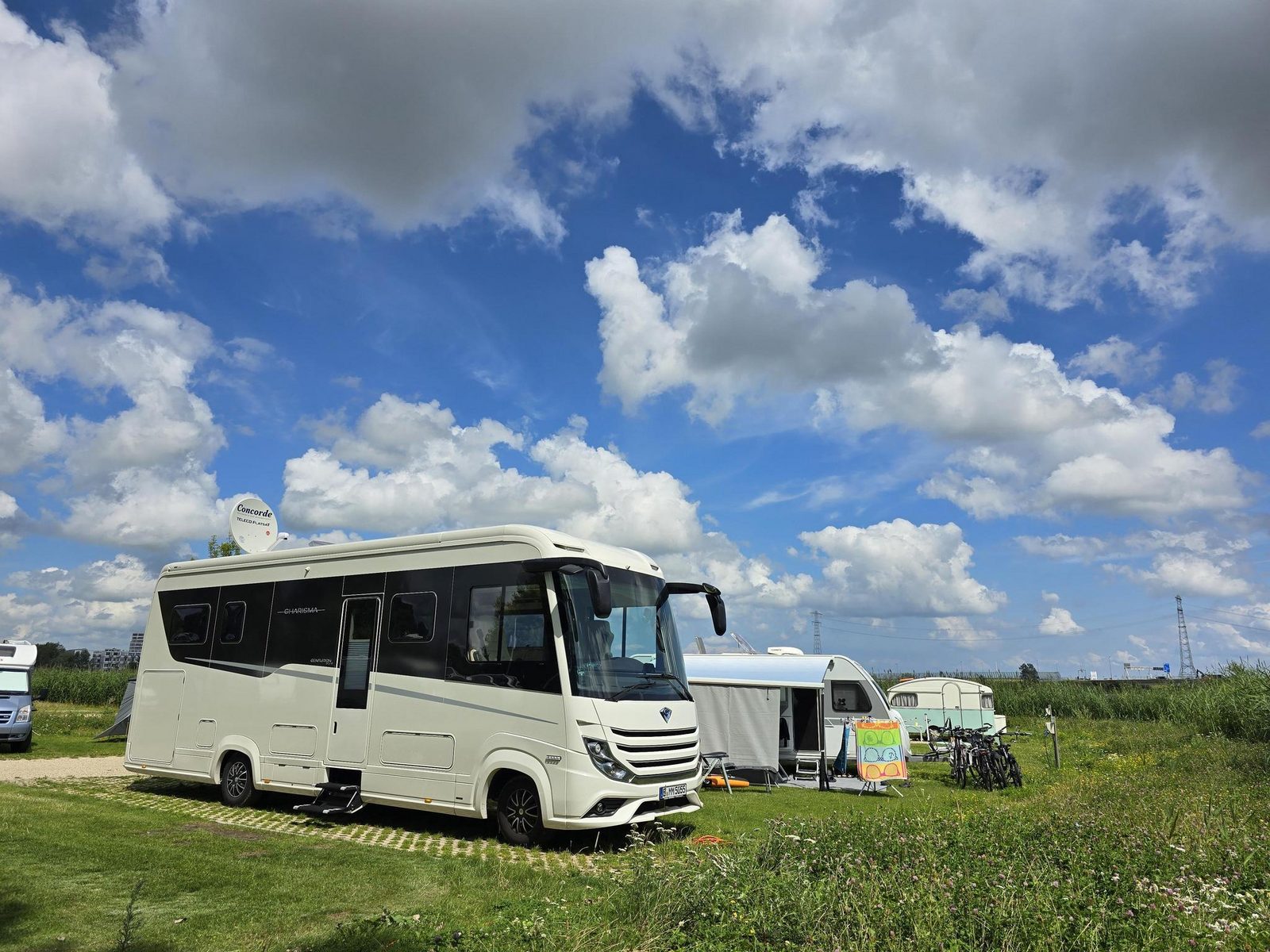 Camper/caravan Comfort plaatsen 