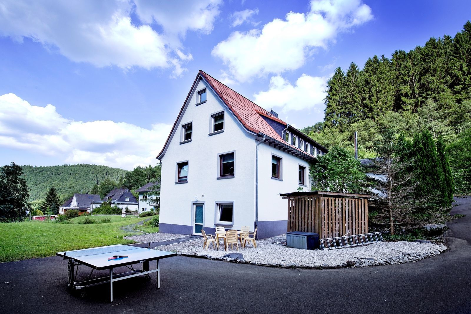 Huize Schutzbach Westerwald I vakantievilla voor groepen 