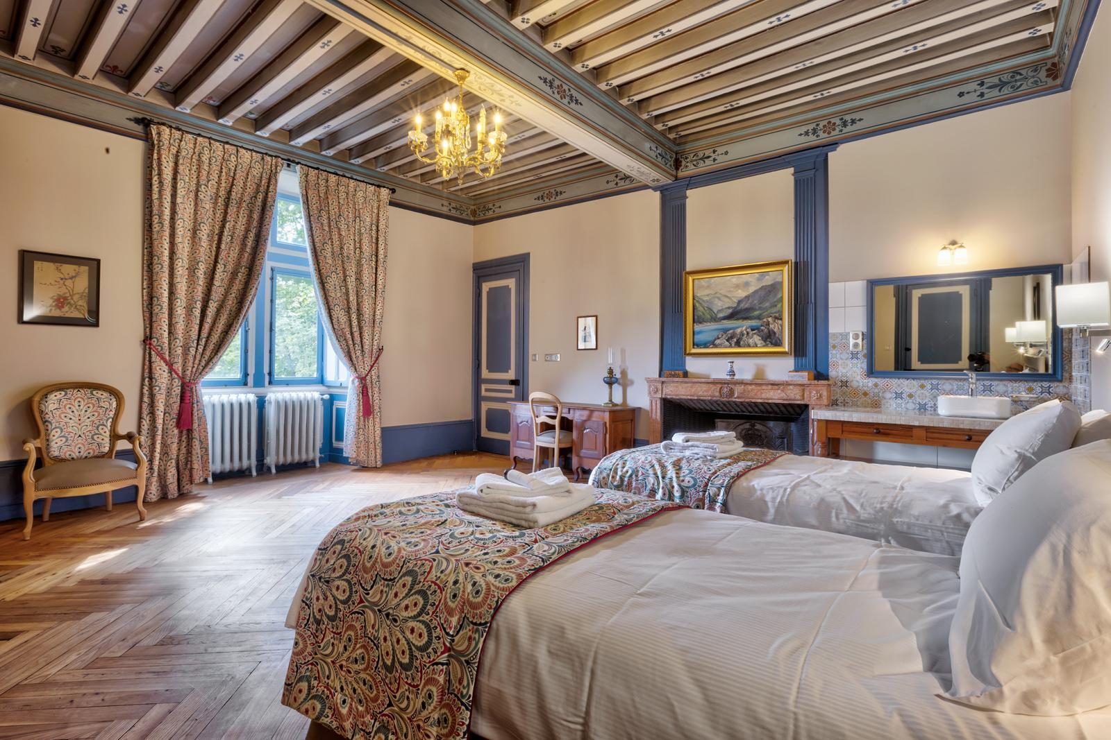 Chateau de Burnand - nieuw in 2024 kasteel vakantiehuis