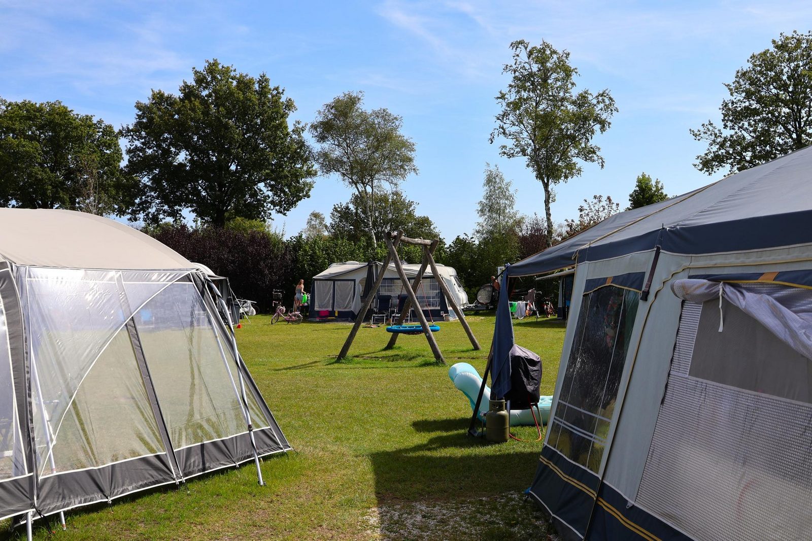 Campingplatz privaten Sanitäranlagen