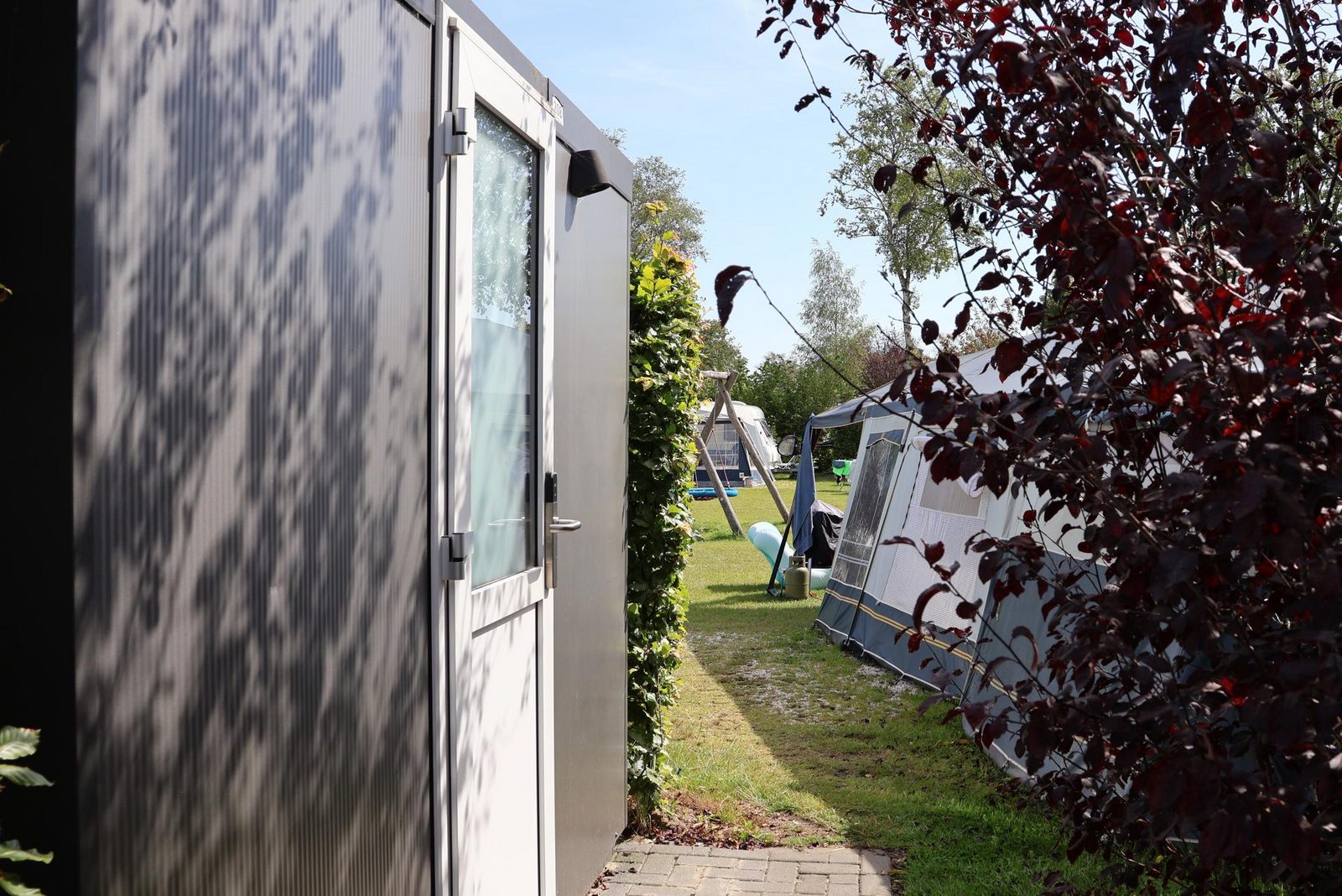 Campingplatz privaten Sanitäranlagen