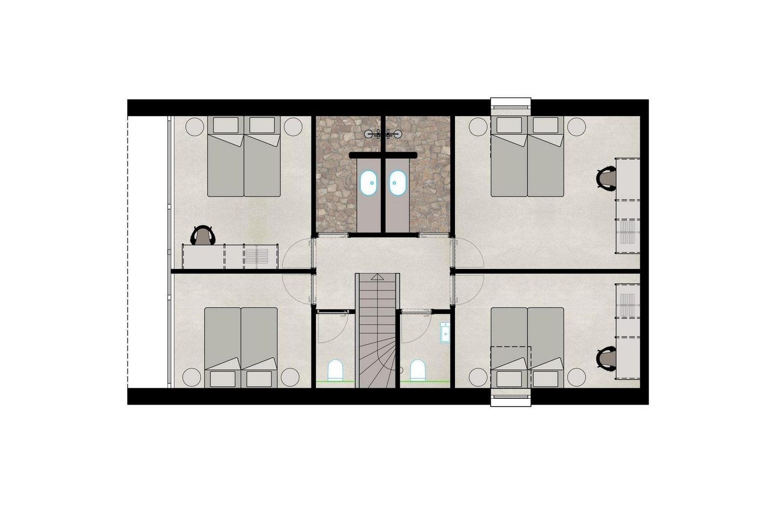 Groepslodge | 10 personen
