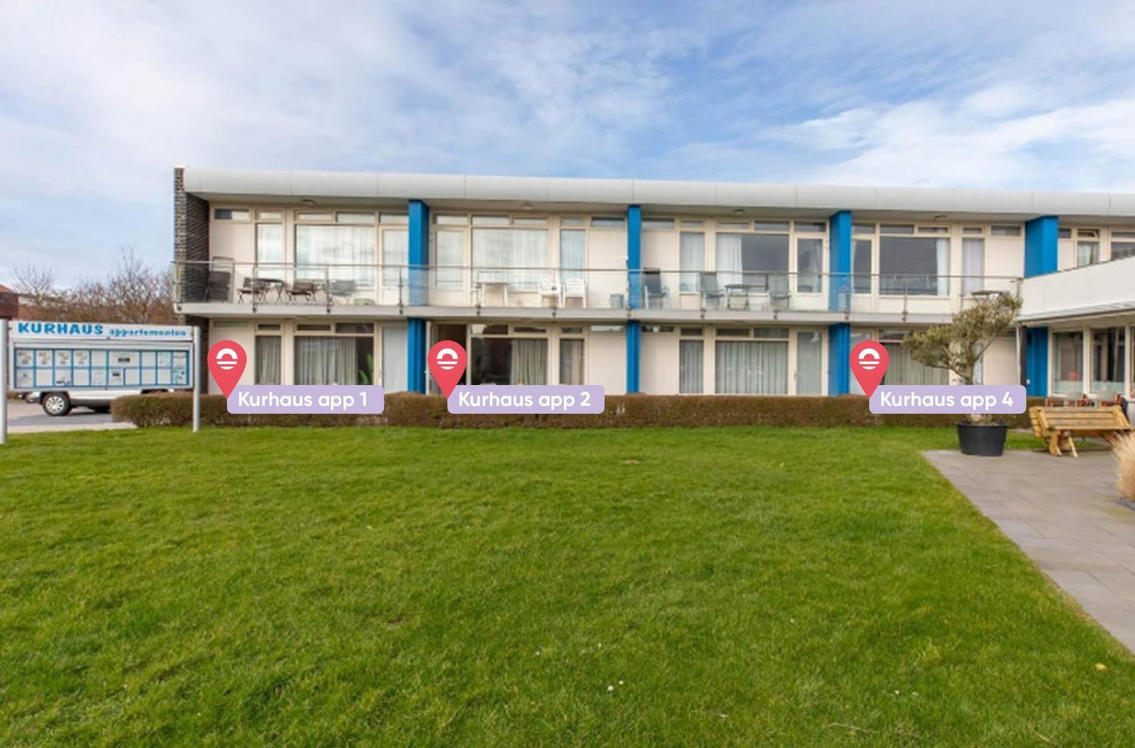 Appartement - 'Kurhaus - 1' Nieuwstraat 1 | Zoutelande 