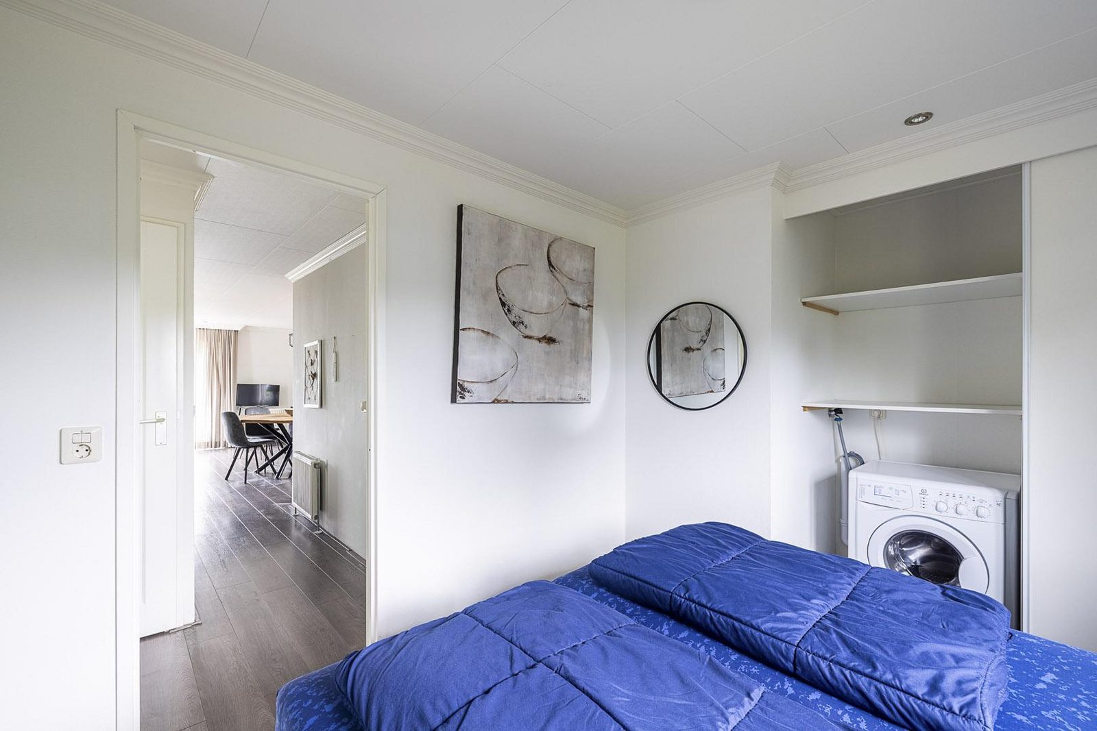 Unterkunft für sechs Personen mit Außensauna & Blick auf das Veluwemeer, drei Schlafzimmer