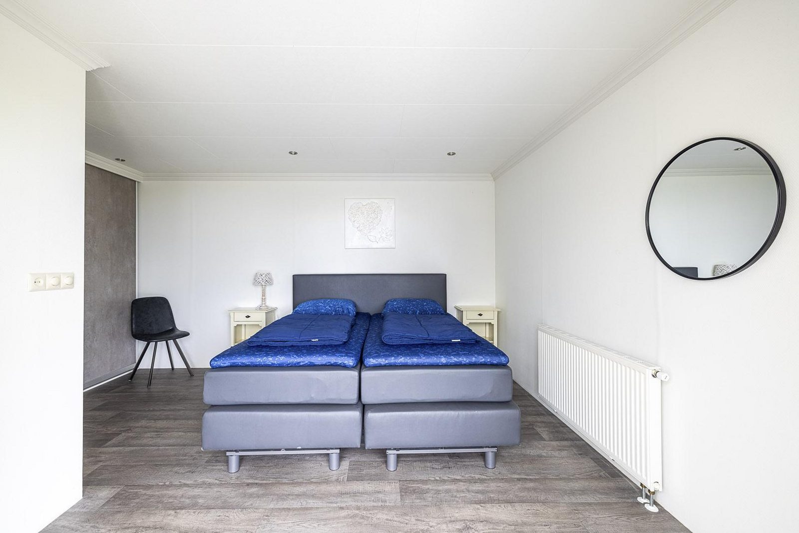 Unterkunft für sechs Personen mit Außensauna & Blick auf das Veluwemeer, drei Schlafzimmer