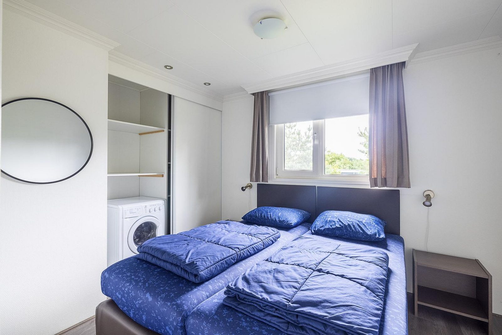 Unterkunft für sechs Personen mit Außensauna & Blick auf das Veluwemeer, drei Schlafzimmer