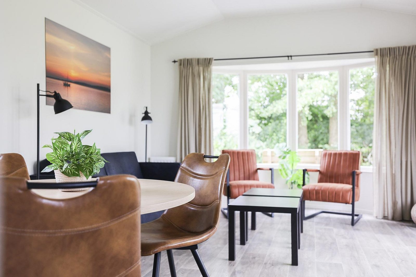Bijssel Deluxe: 4-person accommodation, 2 bedrooms