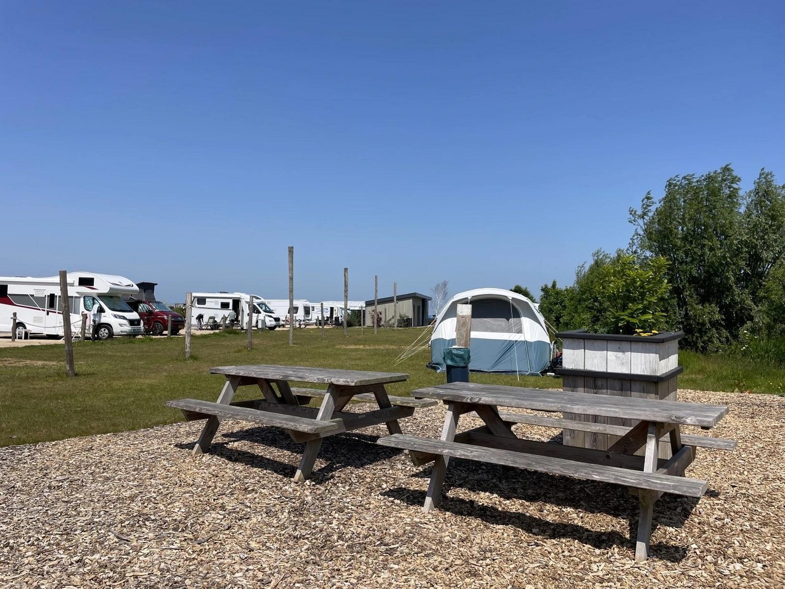 Camperplatz Komfort