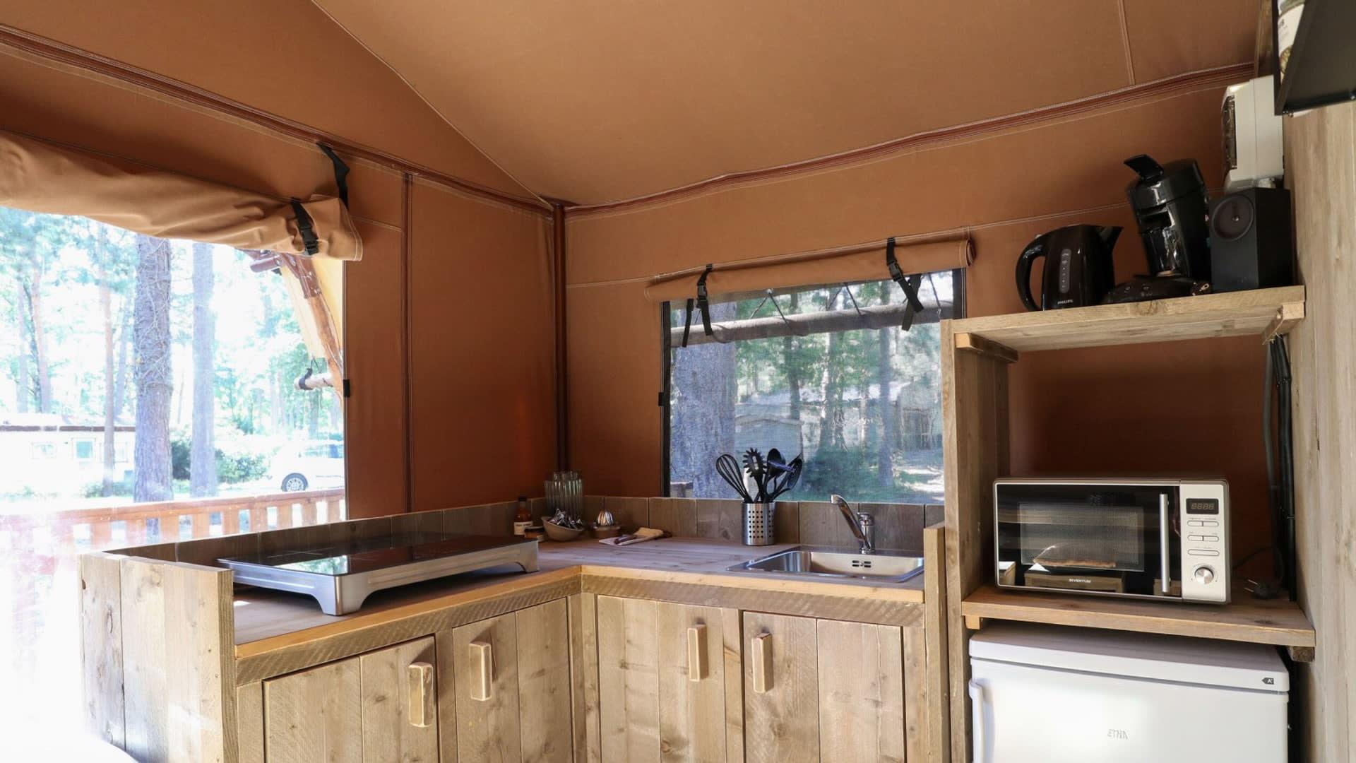 Accommodatie Enkhuizer Strand - Glampingtent - Lodgetent 5 - 10