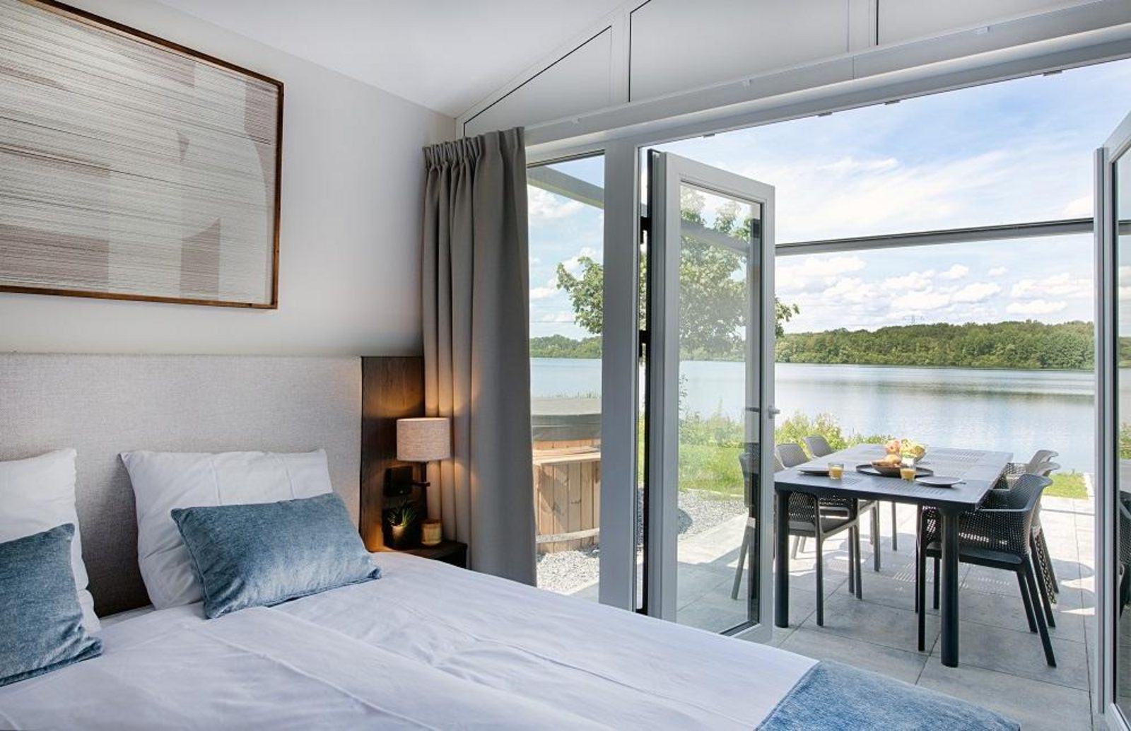 Ferien Chalet mit Blick aufs Wasser | 6 Pers.