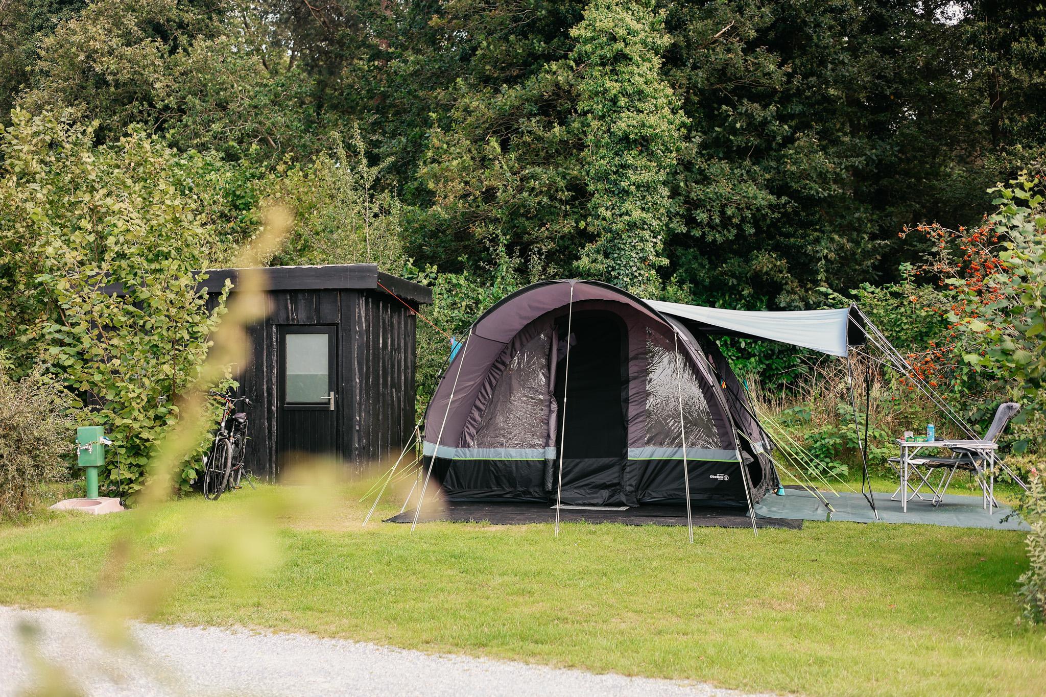 Stellplatz mit Privatsanitär