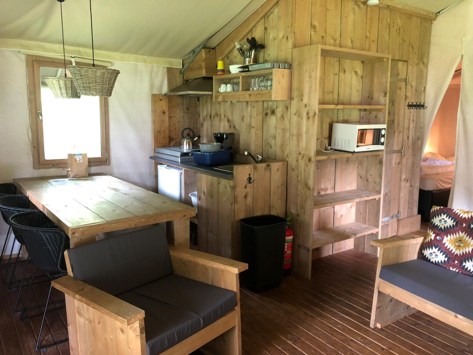 Unterkünfte Ruinen - Glamping-Zelt - Four Season Lodge 6 - 10