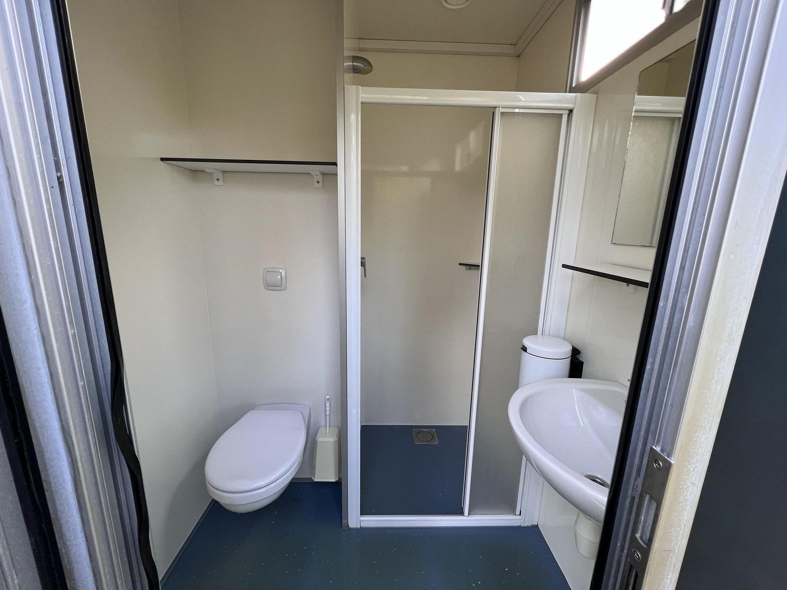 Kampeerplaats Comfort met privé sanitair