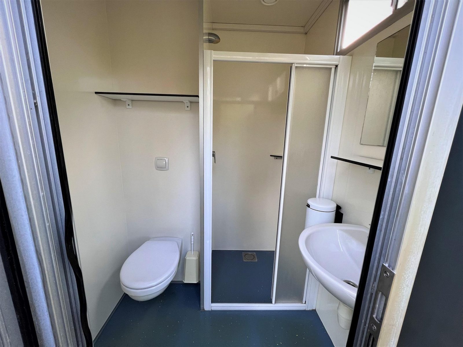 Kampeerplaats Comfort met privé sanitair