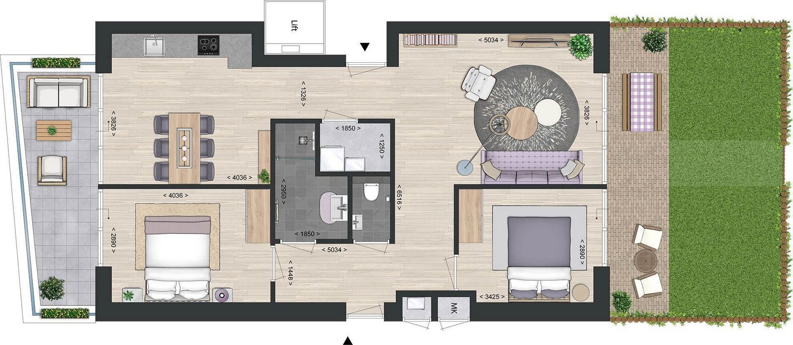 Appartement Vista Maris "Charlottes Perle an der Oosterschelde" - Havenweg 8-44 | Sint-Annaland (Oosterschelde)
