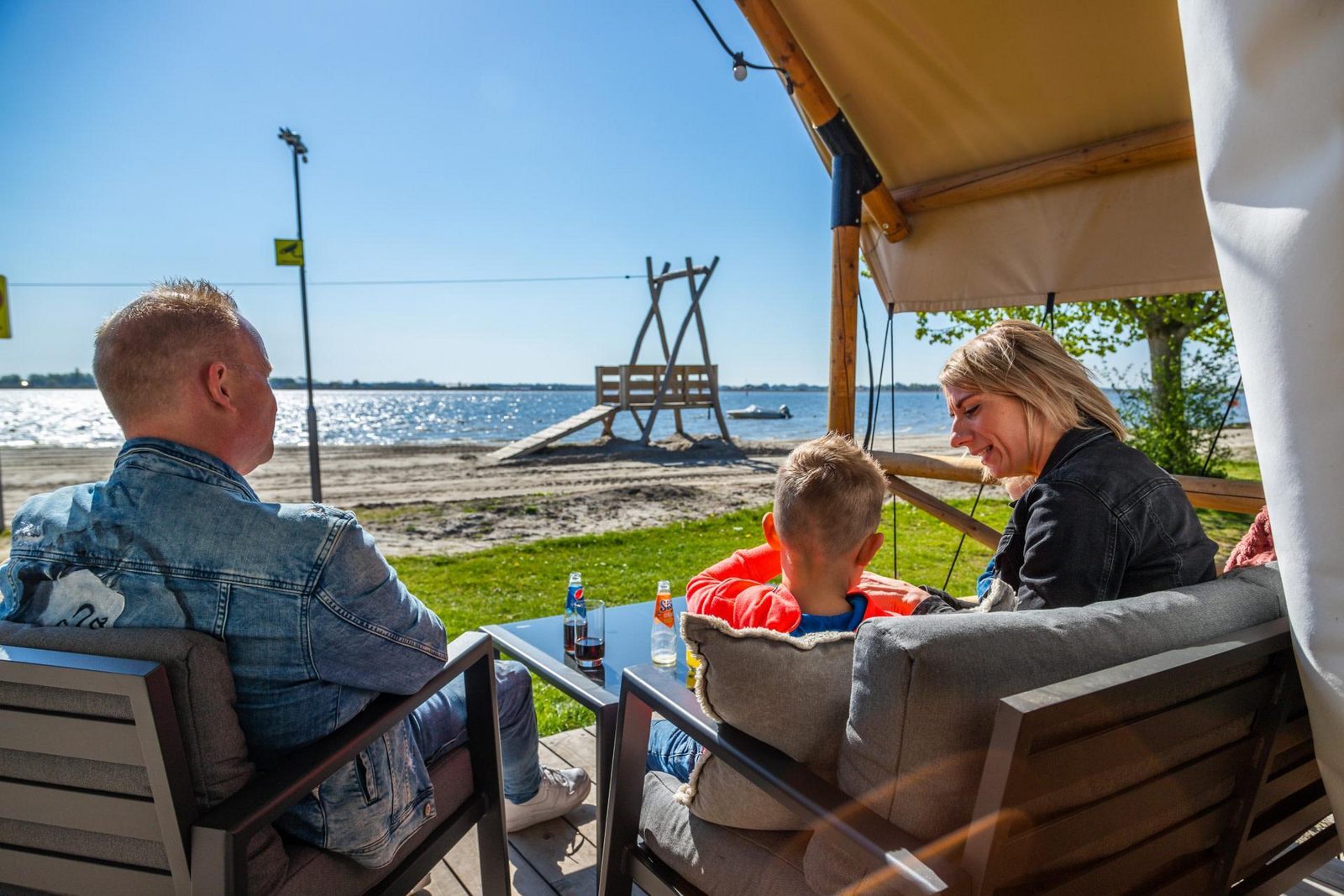 Camping pitch Plus