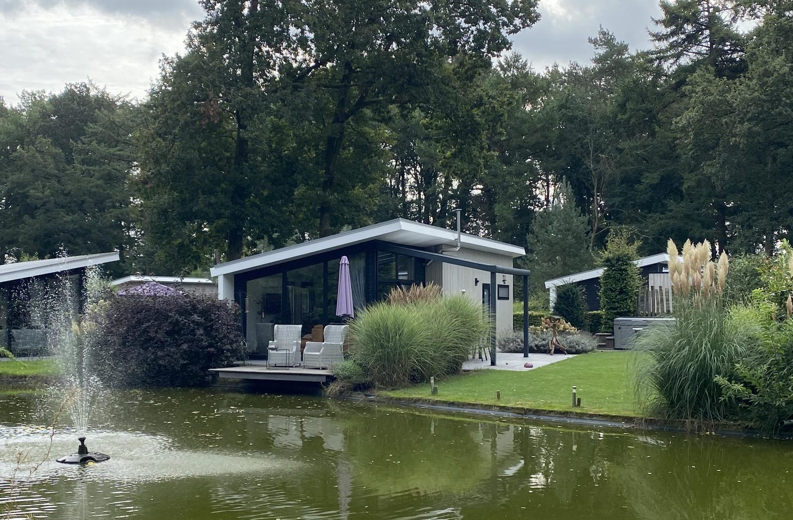 Bos Lodge 55 5Personen mit Jacuzzi