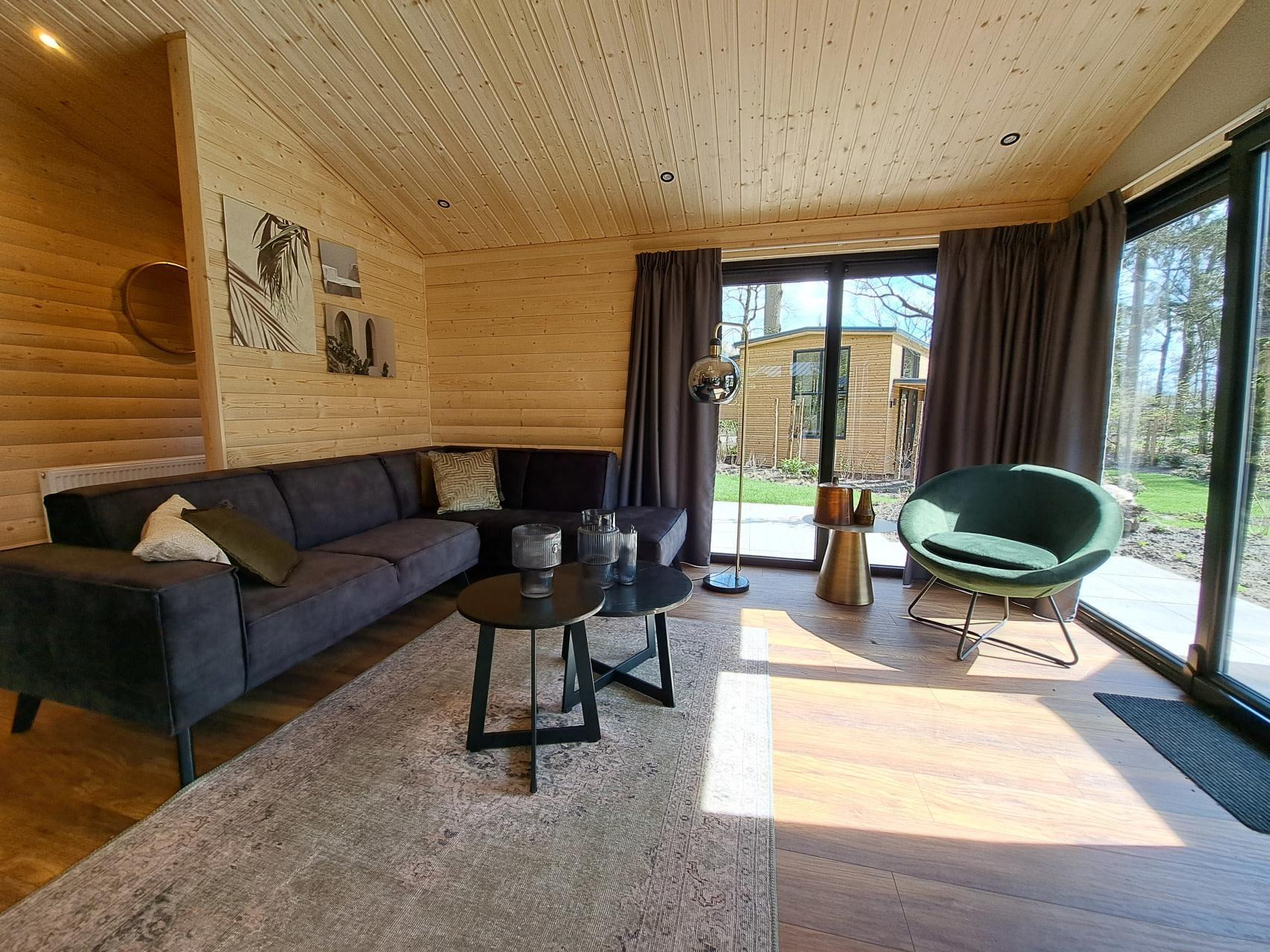 Accommodatie De Utrechtse Heuvelrug - Chalet - Hackfort Wood Hottub 6 - 8