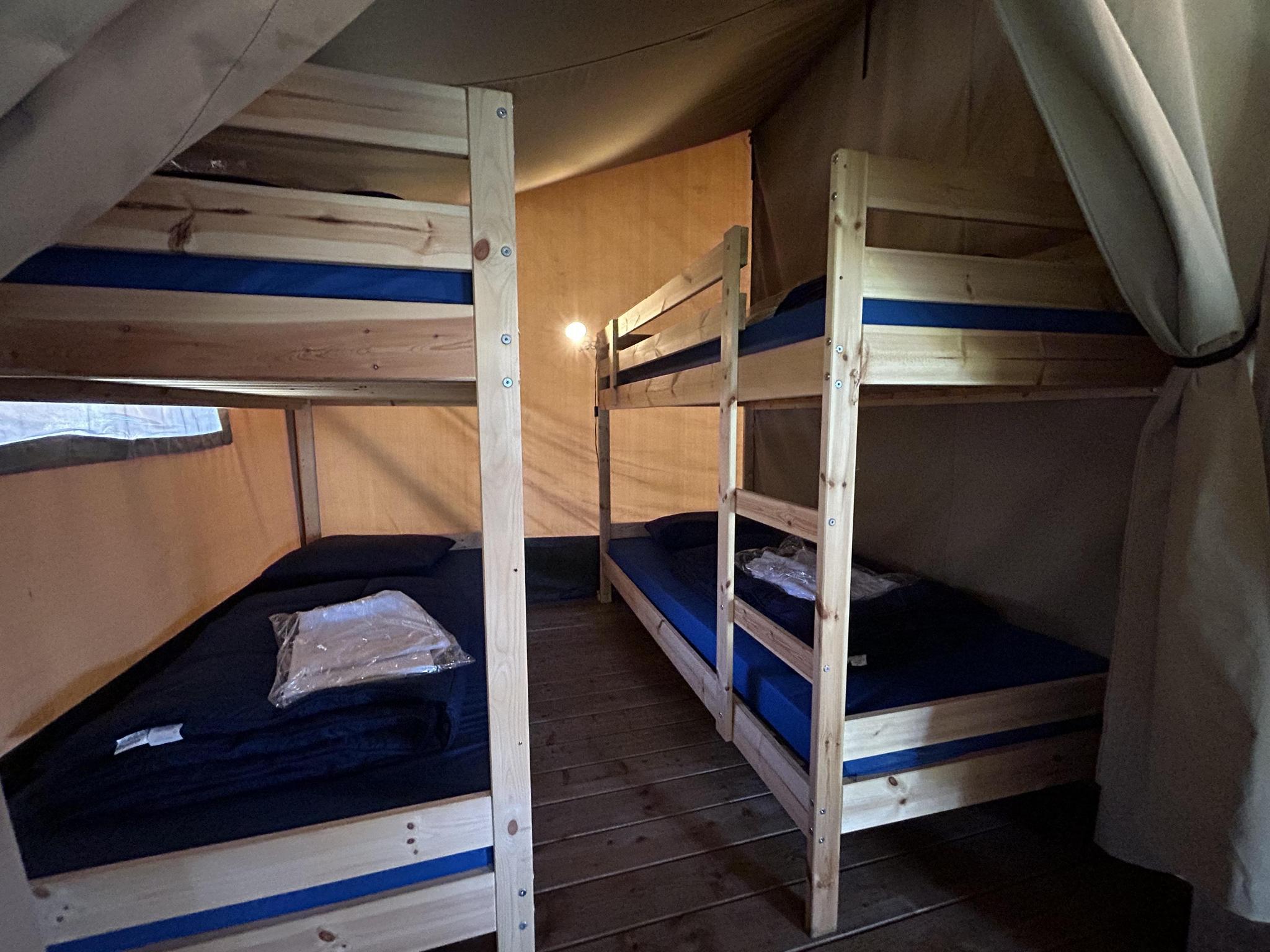 Accommodatie Hoge Kempen - Glampingtent - Bergerven Lodge 6 - 10