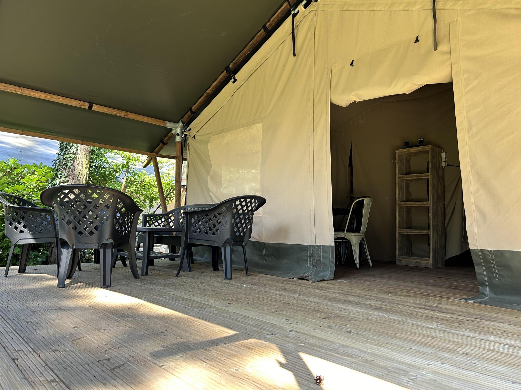 Accommodatie Hoge Kempen - Glampingtent - Bergerven Lodge 6 - 11