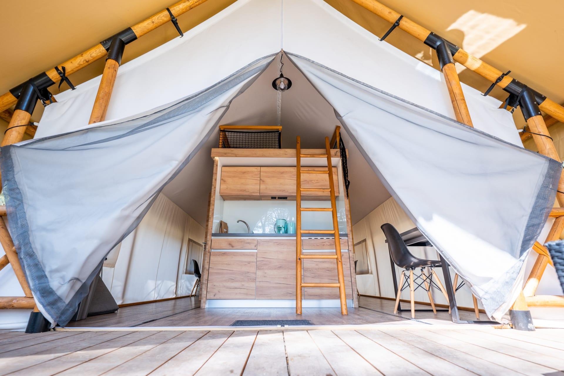 Unterkünfte Hoge Kempen - Glamping-Zelt - Papendaal lodge 6 - 11
