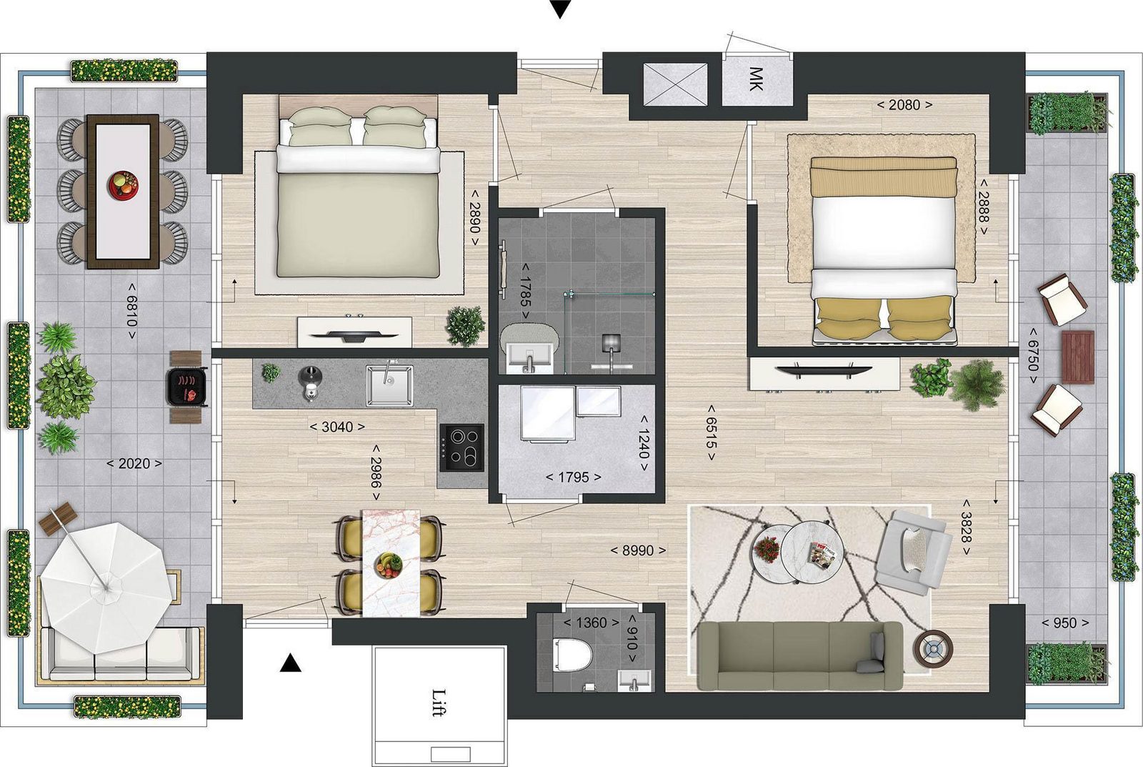 Appartement Vista Maris - Havenweg 8-52 | Sint-Annaland (Oosterschelde)