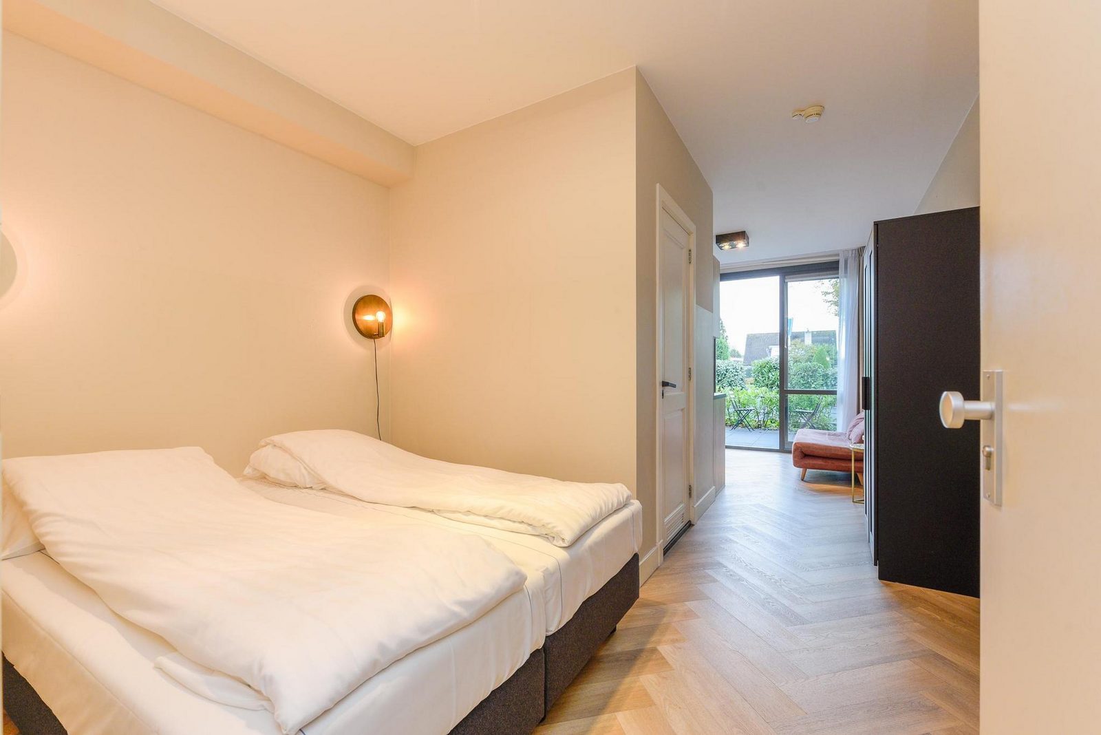 Novallure Hofvliet Short Stay Apartments - Studio met buitenruimte - Voorzijde