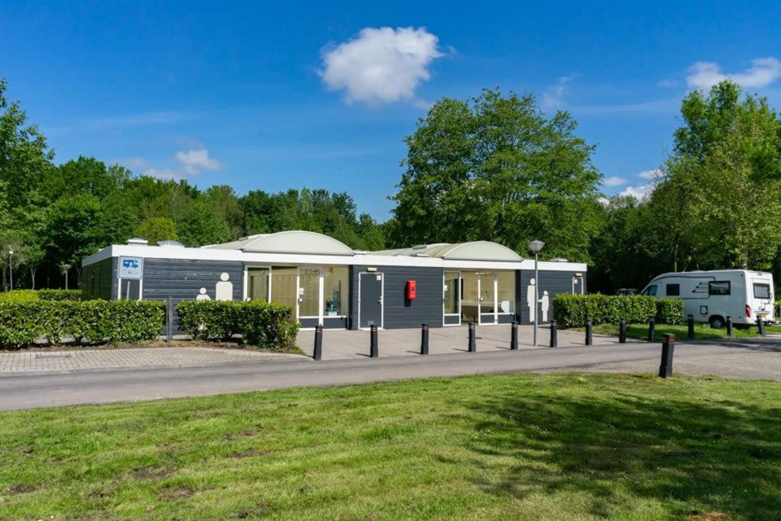 Camperplaats Comfort aan het water