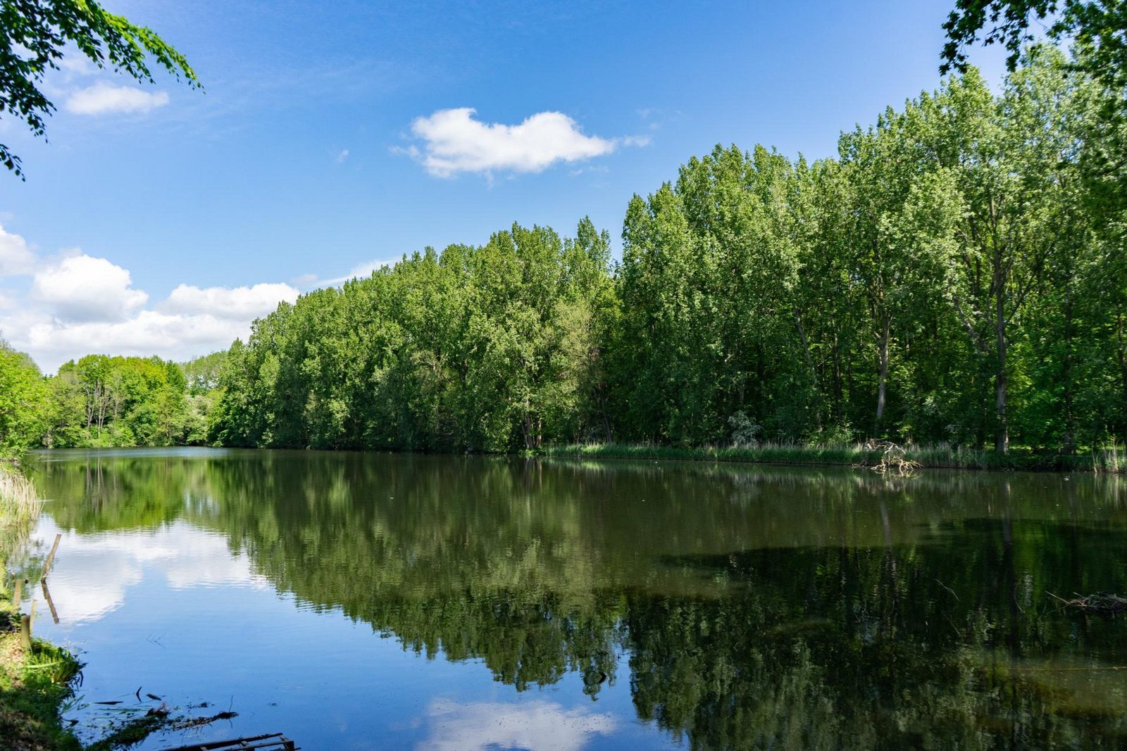 Camperplaats Comfort aan het water