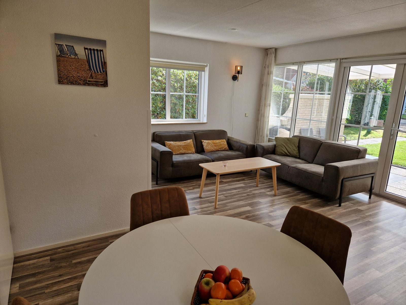 Bungalow 4 Personen met Veranda en Airconditioning begane grond