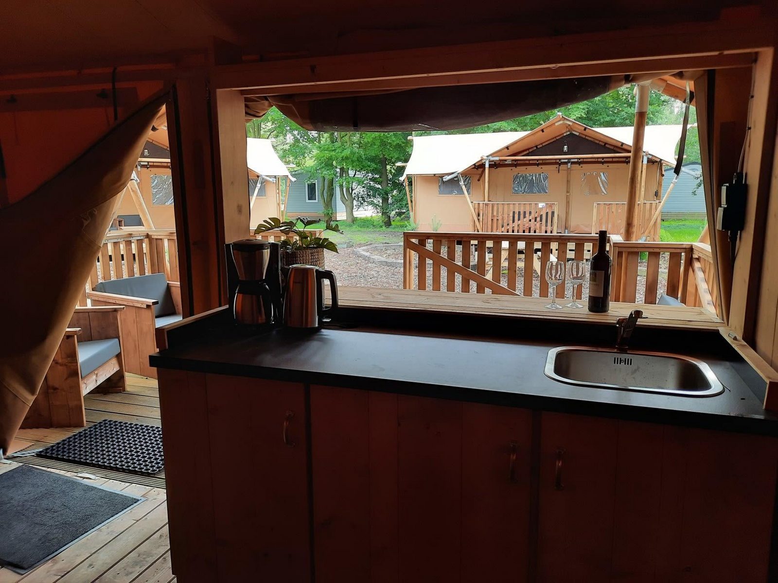 Glamping Zelt 4