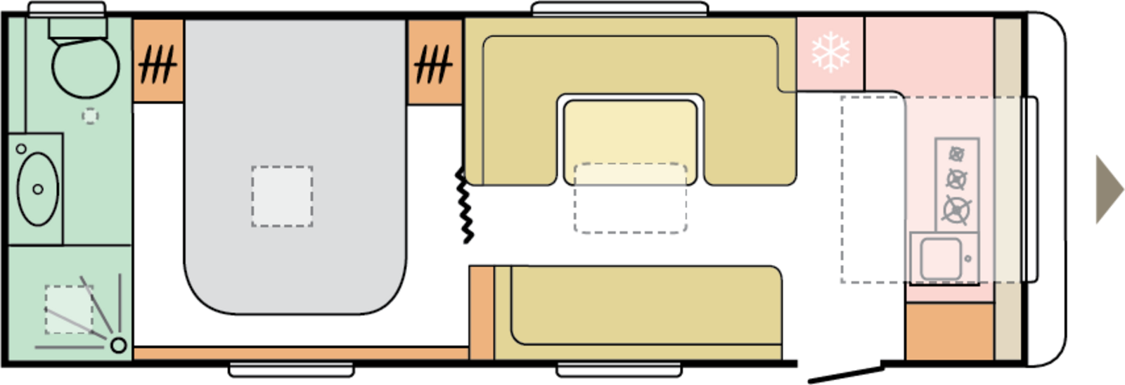 Luxury Line (2-persoons)