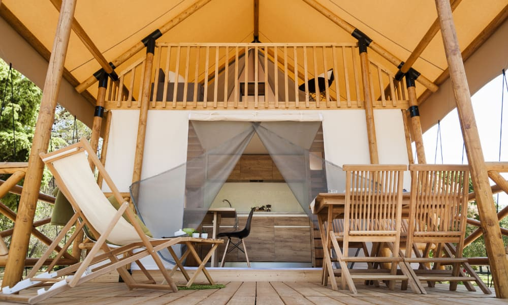 Unterkünfte Gulperberg - Glamping-Zelt - Lodge de Montagne 4 - 7