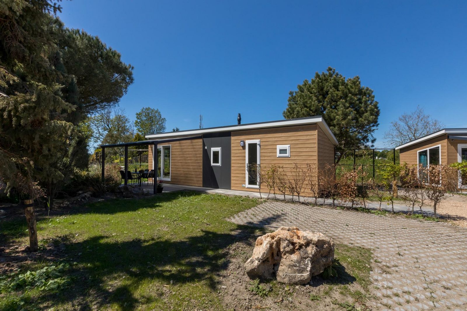 Chalet 2 Personen - Ferienpark Fort den Haak | Vrouwenpolder (Haustier erlaubt)