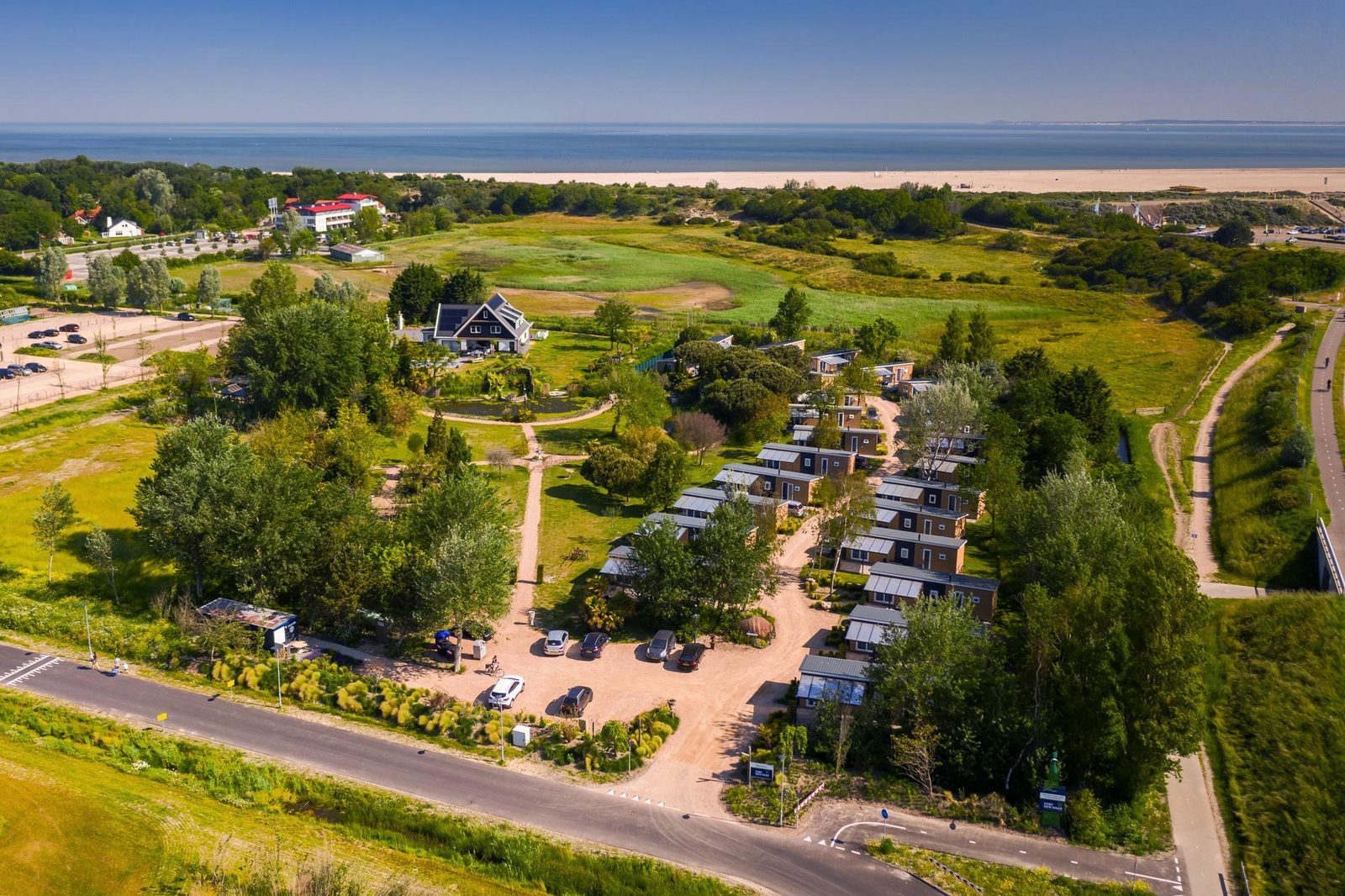 Chalet 2 Personen - Ferienpark Fort den Haak | Vrouwenpolder (Haustier erlaubt)