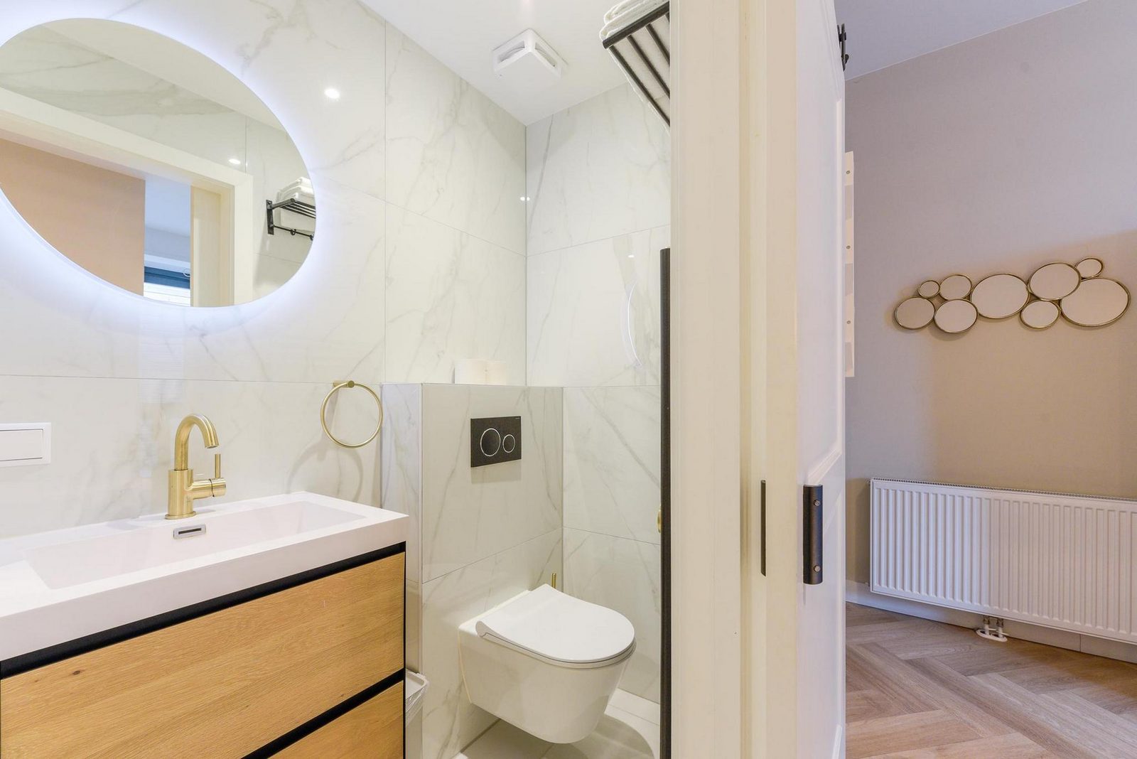 Novallure Hofvliet Short Stay Apartments - Grote studio met buitenruimte - Achterzijde