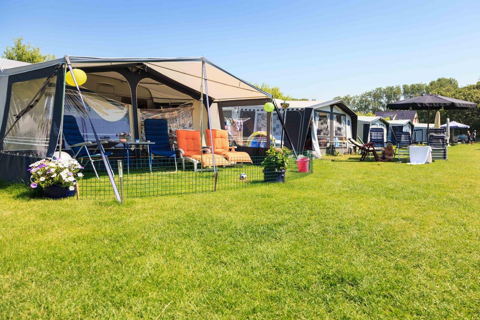 Camping-Stellplatz Komfort